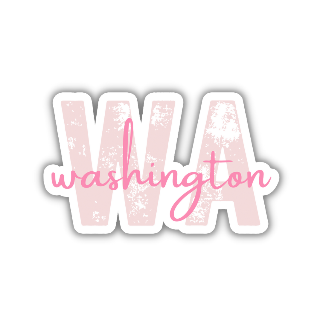 Washington State Code Sticker