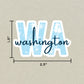 Washington State Code Sticker
