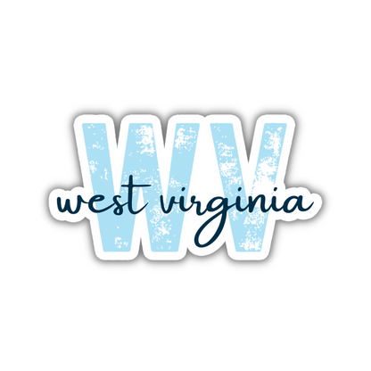 West Virginia State Code Sticker