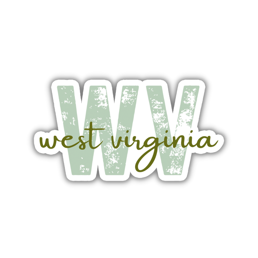 West Virginia State Code Sticker