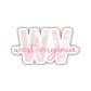 West Virginia State Code Sticker