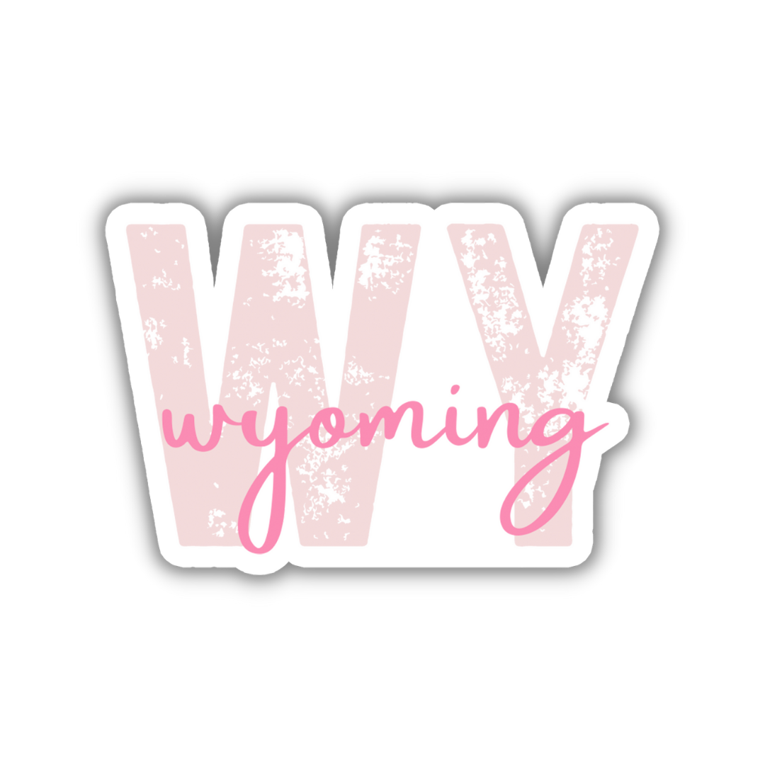 Wyoming State Code Sticker